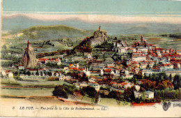 CPA - LE PUY - VUE PRISE DE LA COTE DE ROCHEARNAUD - Le Puy En Velay