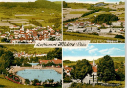 73853626 Hilders Rhoen Fliegeraufnahme Schulviertel Schwimmbad Bartholomaeuskirc - Hilders