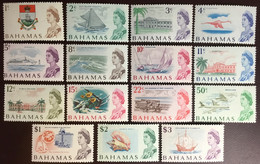 Bahamas 1967 Decimal Currency Definitives Set Birds Shells Marine Life MNH - 1963-1973 Autonomia Interna