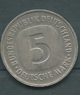 Allemagne R.F.A.    PIECE  DE 5 MARK 1975 G-   Pieb 25102 - 5 Marchi