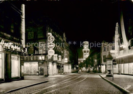 73853607 Fuerth Bayern Schwabacher Strasse Und Rathausturm Beleuchtet Fuerth Bay - Fürth