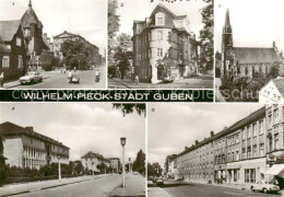 73853594 Guben Wilh Pieck Strasse Postamt Klosterkirche Wilh Pieck Schule Strass - Guben