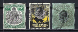 KENYA, OUGANDA & TANGANYIKA Ca.1935: Lot D'obl. - Kenya, Oeganda & Tanganyika