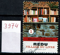 België OBP 3974 - Boek En Literatuur, Livre Et Littérature, Redu - Village Du Livre - Usados