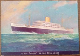 316 R.M.S Andes - Sonstige & Ohne Zuordnung