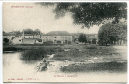 CPA Ecrite En 1918 * Le Madon ( Rivière ) à MIRECOURT ( Lavandière ) Ad. Weick Editeur - Mirecourt