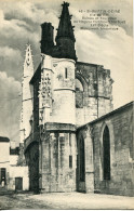 CPA - SAINT-MARTIN-DE-RE - RUINES ET TOURELLES DE L'EGLISE FORTIFIEE - Saint-Martin-de-Ré