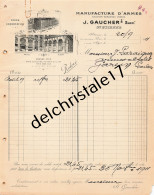 42 0509 SAINT ETIENNE LOIRE 1911 Manufactures D'Armes Gros Exportation J. GAUCHER Succ BERGERON Frères à LARAIGNEZ - Old Professions