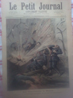 Le Petit Journal 104 Explosion Dynamite Commissariat Polioce Paris Dahomey Prise De Kana Partition G Lemoine Loïsa Puget - Riviste - Ante 1900