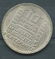 France Piece De 10 Francs Turin 1939, En Argent-   Pieb 25104 - 10 Francs