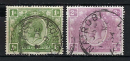 KENYA & OUGANDA Ca.1922-27: Lot D'obl. - Kenya & Oeganda