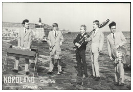 Y28952/ Nordland Quintett Rostock  Beat- Popgruppe  Autogrammkarte 70er - Sänger Und Musikanten