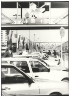 C5557/ Flughafen Frankfurt Parkplatz Foto 21x15 Cm 70er Jahre - Autres & Non Classés