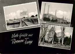 73853420 Farge Bremen Anleger Kraftwerk Kirche In Neuenkirchen  - Bremen