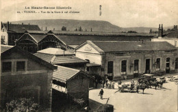 VESOUL VUE DE LA GARE A VOL D'OISEAU - Vesoul