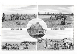 DEPT 11 - Souvenir De GRUISSAN-PLAGE - MULTIVUES - 5 Vues - TOUL 7 - - Other & Unclassified