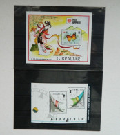 GIBRALTAR Round The World Rally 1991-1992 & Phila Nippon 1991 Collectible Mint Stamps - Postwaardestukken