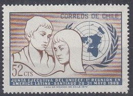 CHILE  752, Postfrisch **, 1. Exekutivversammlung Der UNICEF In Lateinamerika, 1971 - Cile