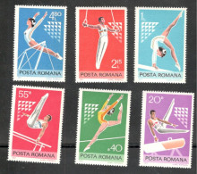 ROMANIA.....1977:Michel 3467-72mnh** SPORTS - Unused Stamps