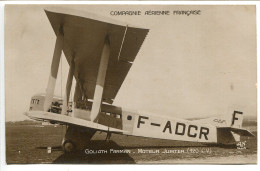 CP Ecrite En 1928 * Avion GOLIATH FARMAN Moteur Jupiter 420 CV Compagnie Aérienne Française - 1919-1938