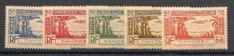 DAHOMEY - 1940 - Poste Aérienne PA N°YT. 1 à 5 - Série Complète - Neuf * / MH VF - Nuovi