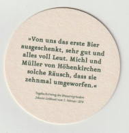 Bierviltje-bierdeckel-beermat Brauerei Aying Franz Inselkammer KG Aying (D) Celebrator - Sous-bocks