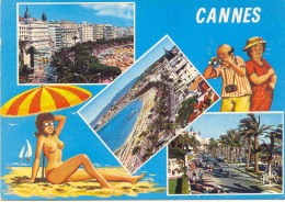 CPSM - CANNES - MULTIVUES - Cannes