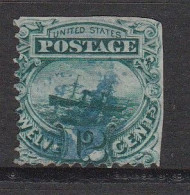 Etats-Unis Navire "Adriatie" N° 34 Vert - Used Stamps