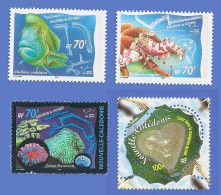 NOUVELLE CALÉDONIE 815 + 816 + 817 + 818 NEUFS ** AQUARIUM DE NOUMÉA + MANGROVE DE VOH - Unused Stamps