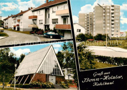 73852913 Holzlar Bonn Rhein Strassenpartie Wohnhochhaus Solarhaus  - Bonn