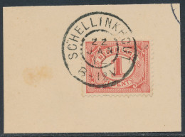 Grootrondstempel Schellinkhout 1912 - Poststempels/ Marcofilie