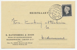 Firma Briefkaart Hazerswoude 1948 - Boomkwekerij - Zonder Classificatie