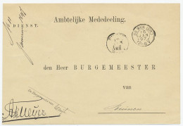 Kleinrondstempel De Wijk (Dr:) 1897 - Zonder Classificatie