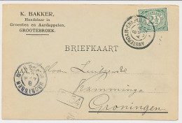 Firma Briefkaart Grootebroek 1908 - Groenten- Aardappelhandel - Zonder Classificatie
