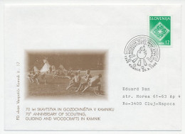 Cover / Postmark Slovenia 1996 Scouting - Sonstige & Ohne Zuordnung