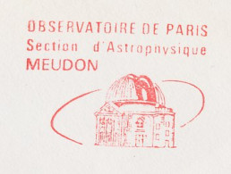 Meter Cover France 1988 Observatory Paris - Astronomie