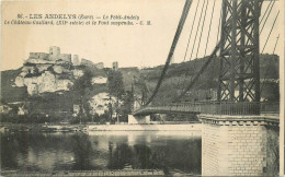 26.04.2024 - B - 66. LES ANDELYS Le Petit Andely Le Château Gaillard Et Le Pont Suspendu - Les Andelys