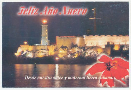 Postal Stationery Cuba 1998 Lighthouse Havana - Castle Del Morro - Leuchttürme