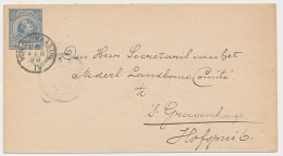 Trein Kleinrondstempel Venloo - Maastricht IV 1896 - Covers & Documents