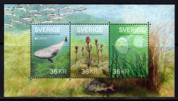 SWEDEN 2024 Europa CEPT. Underwater Fauna & Flora - Fine S/S MNH - Nuevos