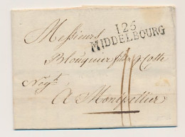 125 MIDDELBOURG - Montpellier Frankrijk 1812 - ...-1852 Préphilatélie