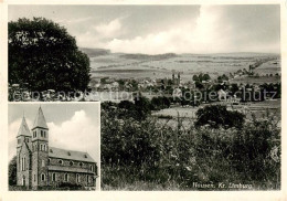 73852814 Hausen Limburg Lahn Panorama Kirche  - Limburg