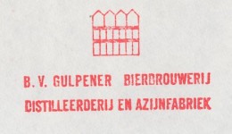 Meter Cover Netherlands 1982 Beer - Gulpener Brewery - Distillery - Vinegar Factory - Wijn & Sterke Drank