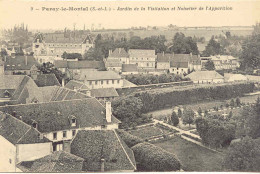 CPA -  PARAY LE MONIAL - JARDIN DE LA VISITATION  (IMPECCABLE) - Paray Le Monial