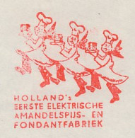 Meter Cover Netherlands 1965 Almond Paste - Fondant - Bakers - Waddinxveen - Alimentation