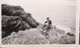 3 Photos De Particulier 1948 Vendée Sion Sur Mer Divers Vues  Réf 29822 - Persone Anonimi