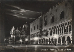 AD98 Venezia - Palazzo Ducale Di Notte - Notturno Night Nuit Nacht Noche / Non Viaggiata - Venetië (Venice)