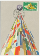 Postcard / Postmark Switzerland 1955 Atoms For Peace - Autres & Non Classés
