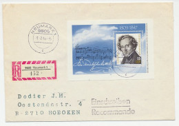 Registered Cover Germany / DDR Felix Mendelssohn Bartholdy - Composer - Música