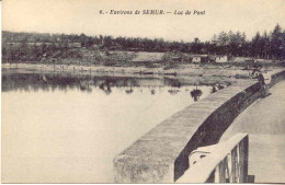 CPA - ENVIRONS DE SEMUR - LAC DE PONT (CLICHE PEU COMMUN) - Semur